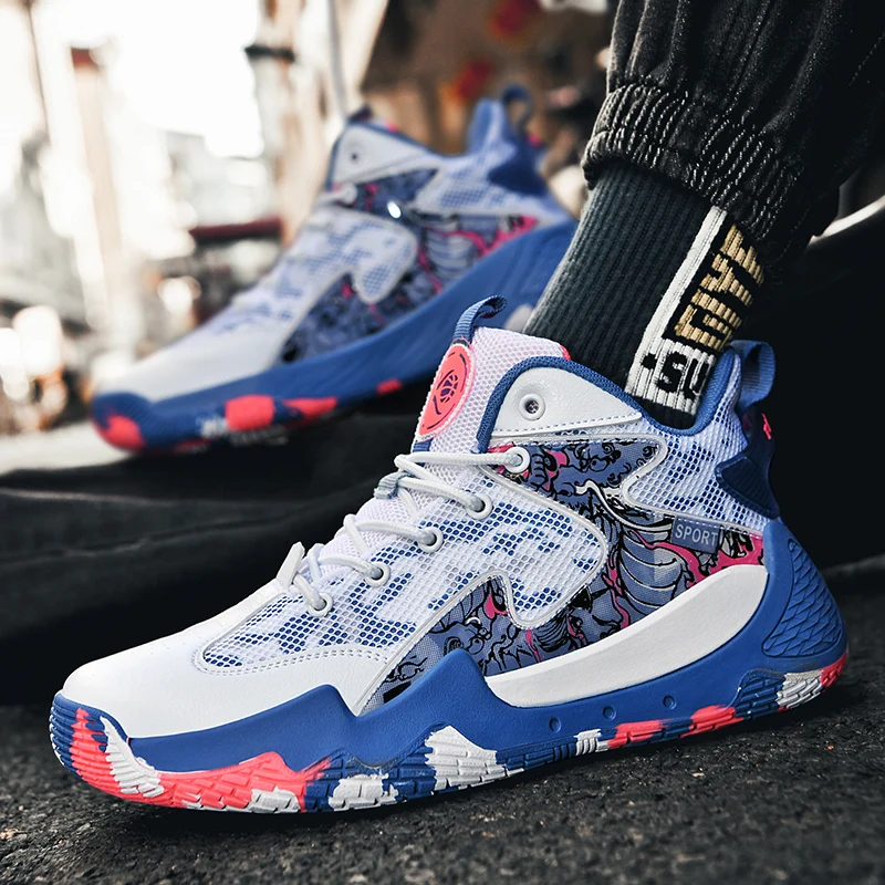 Shop men's basketball shoes, breathable sports shoes, outdoor sports shoes, gym training, athletes women's basketball shoes, men