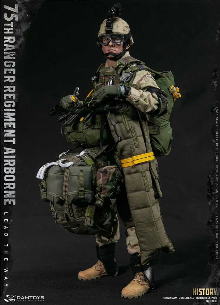 1/6 фигурки героев модель DAMTOYS DAM78094 армия США 75-й кавалерийный полк цельная коробка