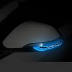 Светоотражающая маркировочная лента наклейки на зеркало заднего вида защита от столкновений Предупреждение ющие знаки Наклейки