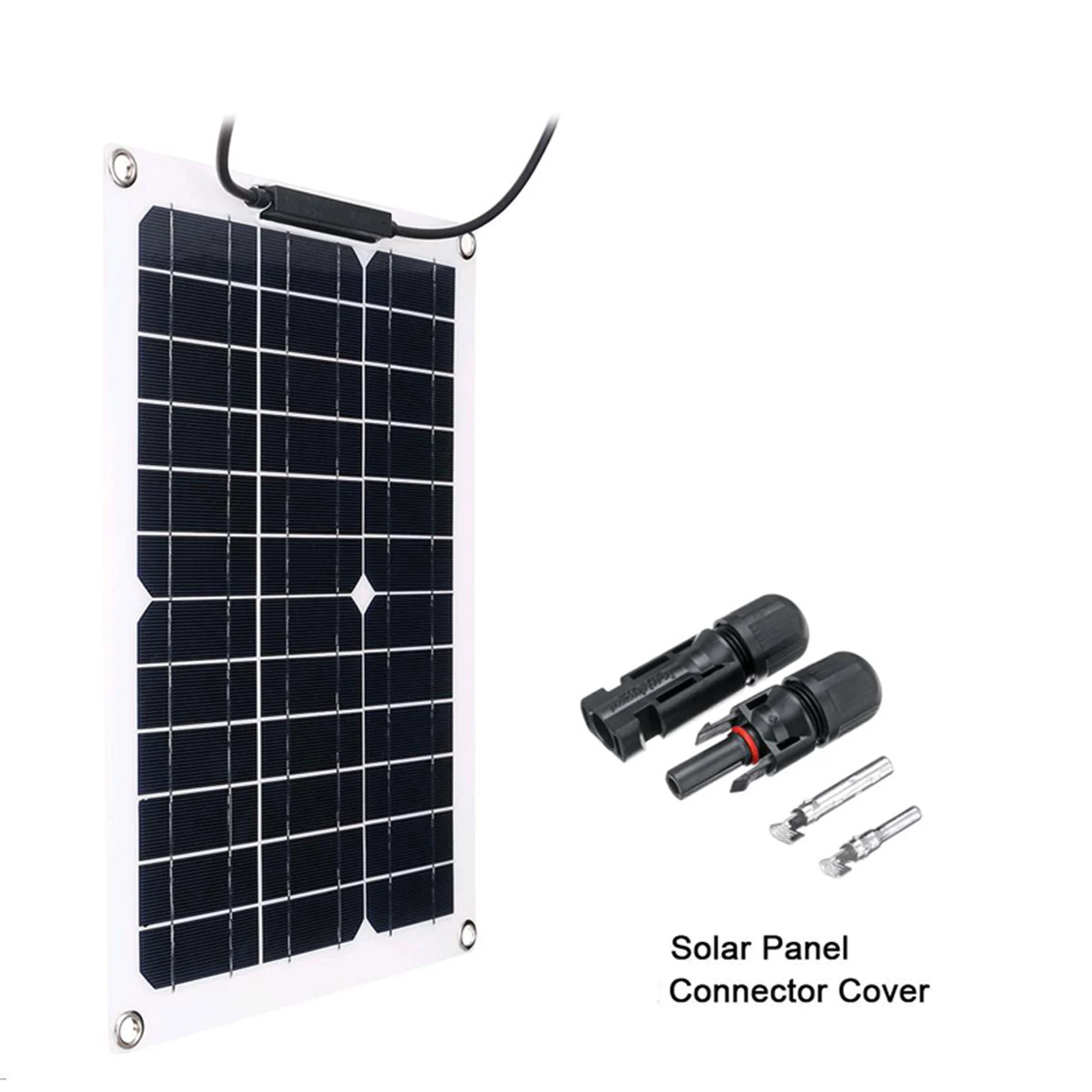 

Solar Controller Set Solar Panel Kit 0.75A 15W 18V Solar Controller Set 20V Solar Power Supplies Caravan Garden