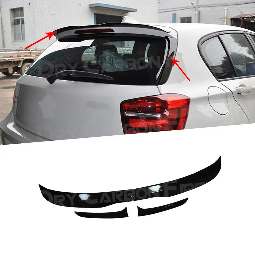 

Rear Roof Spoiler Window Side Wings For BMW 1 Series F20 F21 116i 120i 118i M135i 2012-2018 Max Style Boor Trunk Spoiler