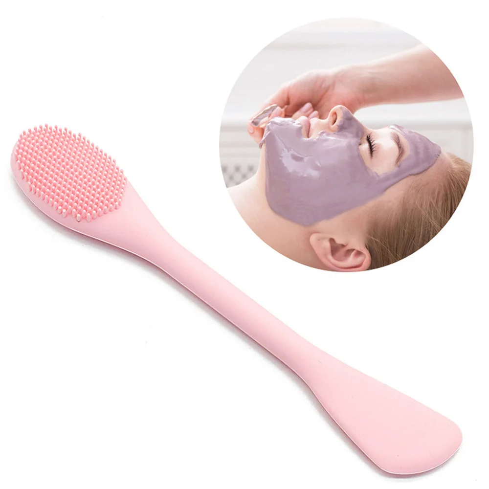 

1Pcs Silicone Face Mask Brush Massage Clean Brush Professional Dual-purpose Skin Care Cosmetic Makeup Remover Accessories Tools