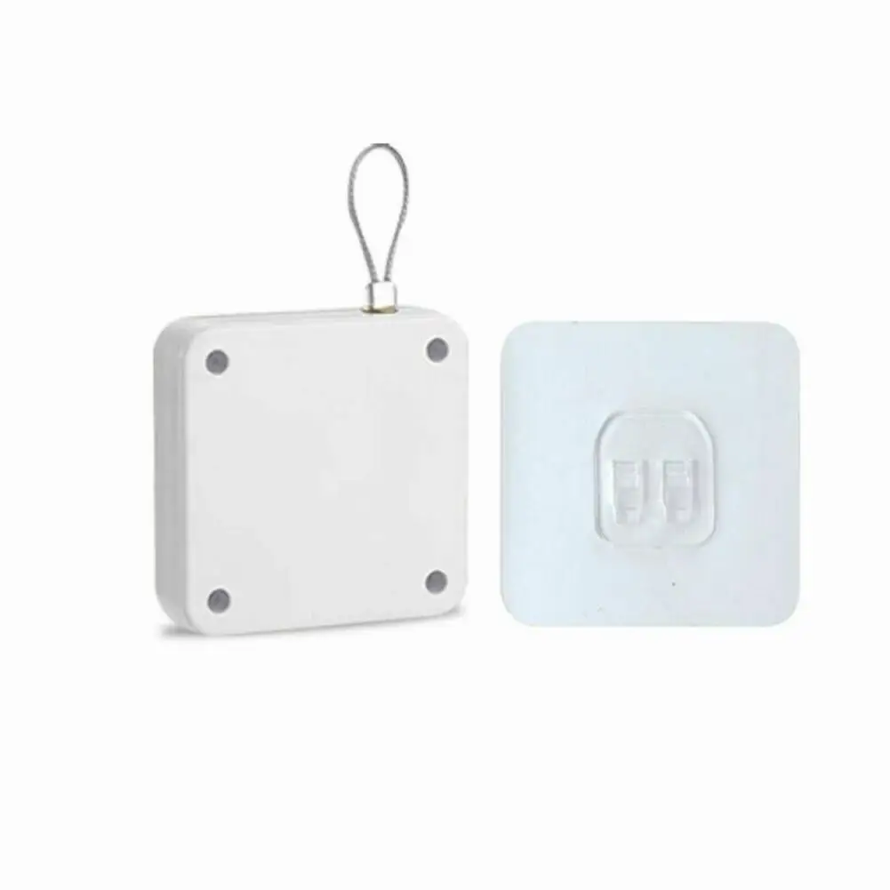 

1Pc Automatic Sensor Doors Closer Punch-Free Automatic Telescopic Sliding Door 2.48*2.48*0.63 In Stainless Steel