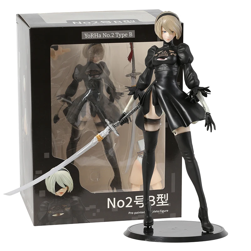 

NieR Automata 2B YoRHa No.2 Type B PVC Figure Collectible Model Toy
