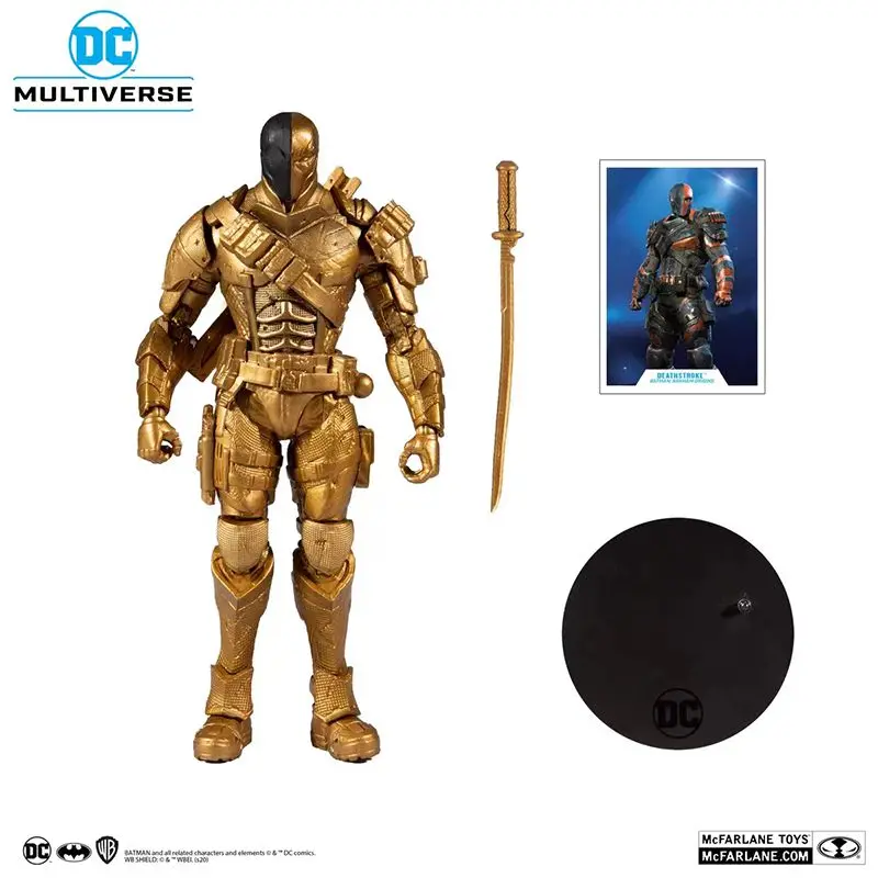 Origina Mcfarlane DC Multiverse 7 Inch Deathstroke  In Stock Anime Action Collection Figures Model Toys images - 6