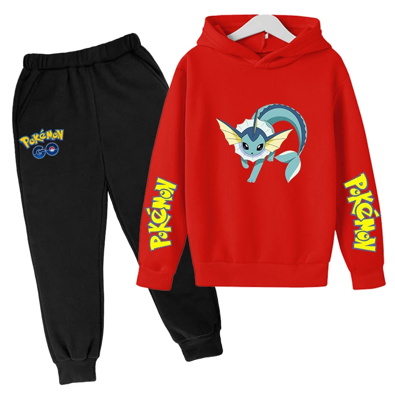 

Kids Clothing Movie Pokémon Anime Spring Boy Hoodie Kids Clothes Funny Hoodie for Girls 3-14 Years Baby Boys Sweatshirts