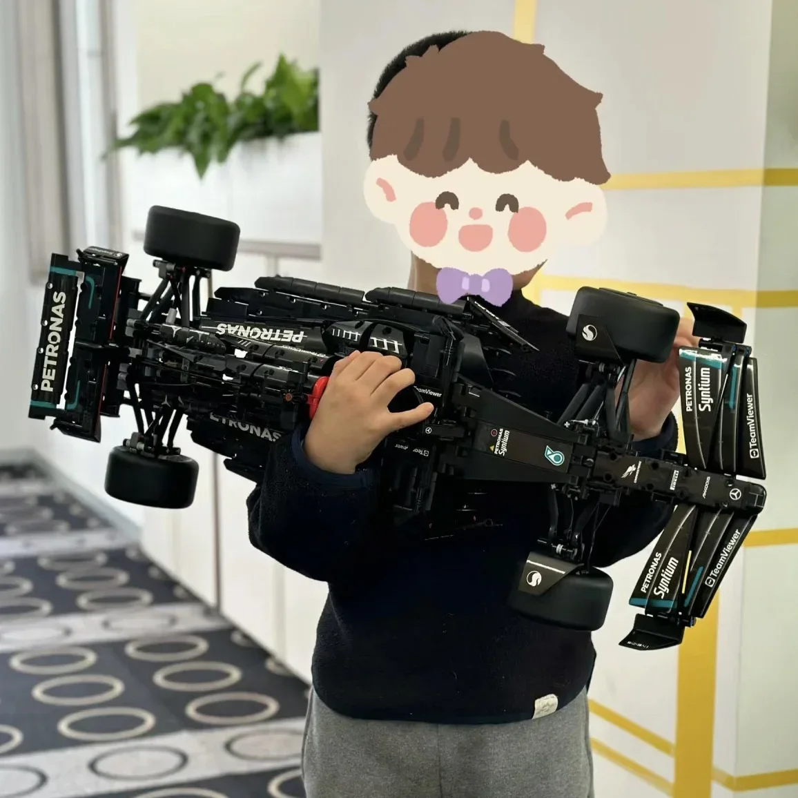 Технический дизайнер F1 W14 E Performance Модель гоночного автомобиля Строительные блоки