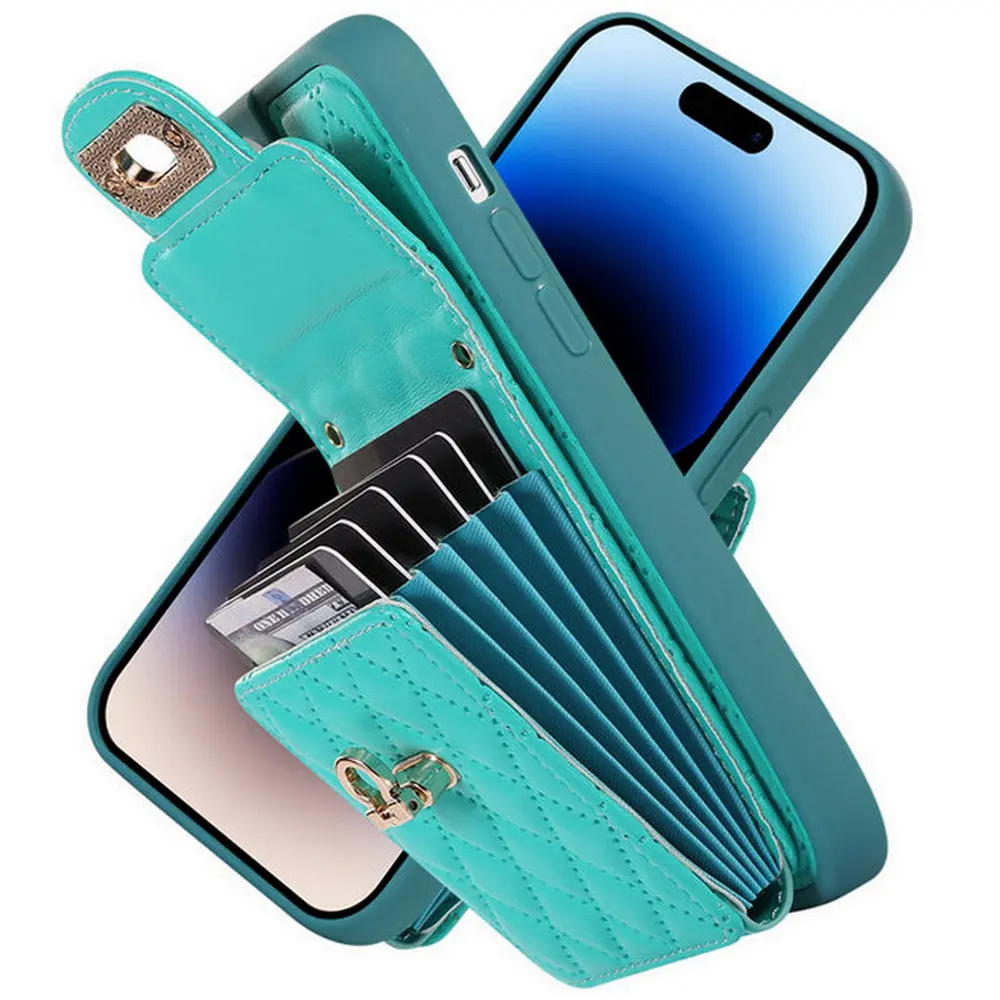 

For iPhone 14 Plus 5G Leather Card Slot Case for iPhone 13 12 11 Pro Max Back Cover iPhone Xr Xs X 6 s 7 8 Plus SE 2022 Funda