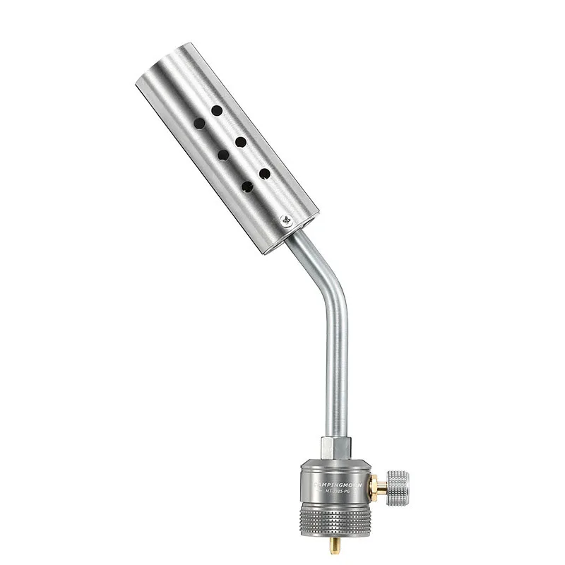

Outdoor Stainless Steel Blast Gun Propane Version with Preheating Tube Flamethrower Barbecue Outdoor Camping Accessories