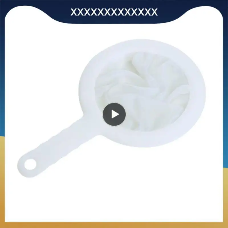 

100/200/350/400 Mesh Kitchen Ultra-fine Mesh Strainer Kitchen Nylon Mesh Filter Spoon Suitable For Soy Milk Coffee Milk Yogurt