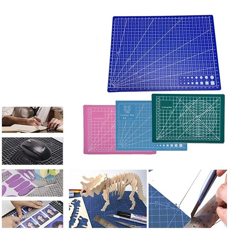 

1pc A3 Cutting Board Cutting Mat Pad Patchwork Cut Pad Double-sided Self-healing