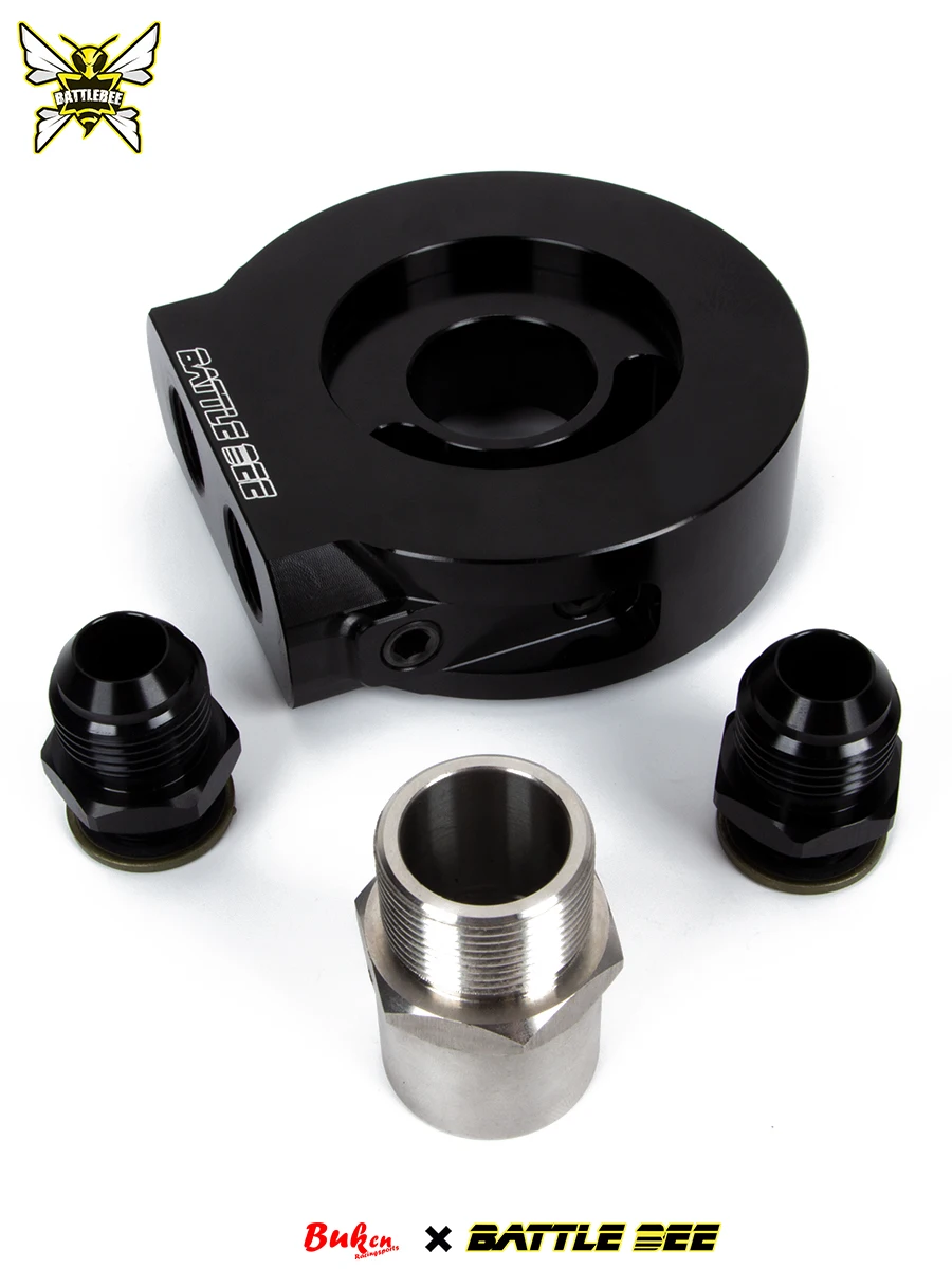 Адаптер масляного радиатора для H*yundai Terracan Grand Starex H1 K*ia Carn*ival Bongo алюминиевый