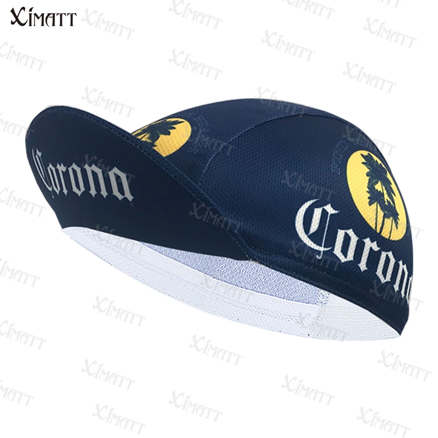 

XIMATT Classic Retro Beer Bicycle Hats Blue Quick Drying Sports Cycling Caps Men's And Women's Wear Universal Size