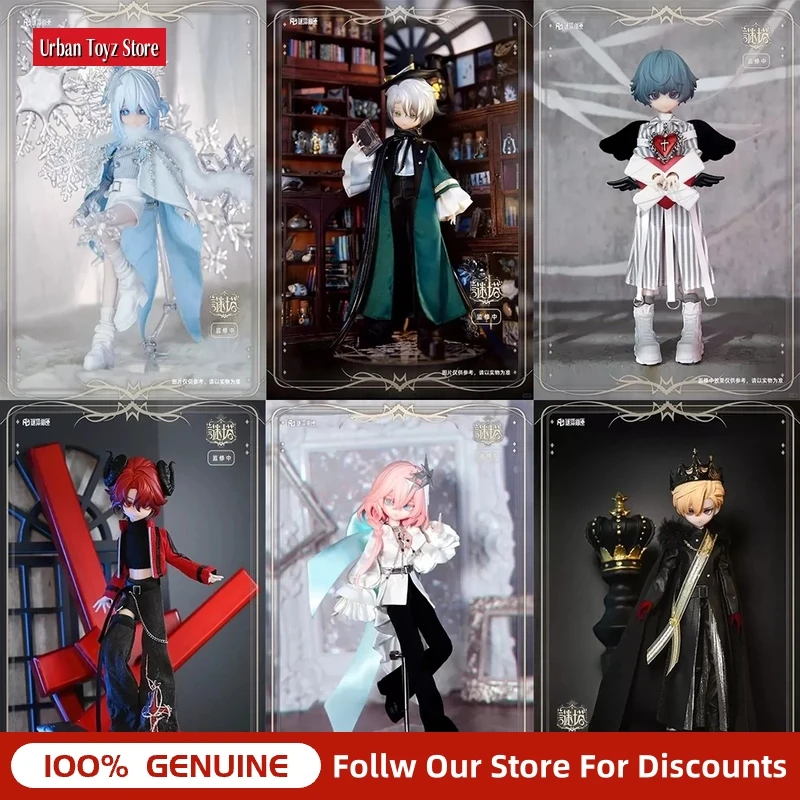 Фото Коллекционная фигурка Mitamaoxia Mysterious Tower 1/8 из ПВХ с подвижными суставами, элегантный настольный декор, аниме-атрибутика, модный коллекционный подарок №1