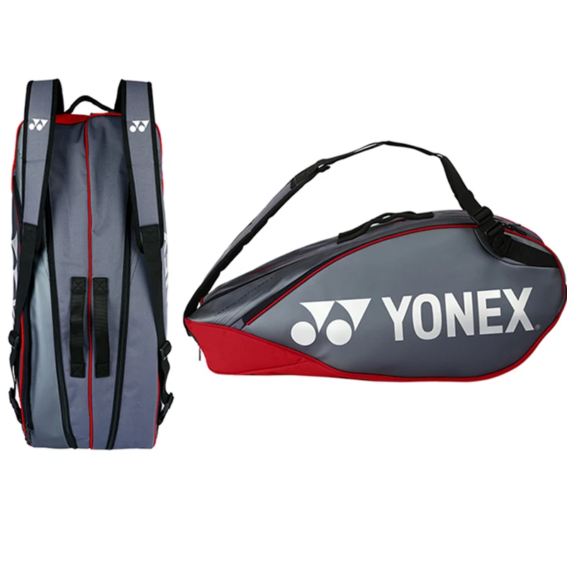 New YONEX Professional Badminton Racquet Bag With Shoe Compartment Large Racket Sports Backpack For Women Men Squash Tennis Bag