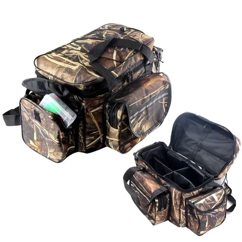 

Large Capacity Fishing Bag Waterproof Multifunctional Lure Waist Pack Outdoor Shoulder Bags Carp Fishing Tackle