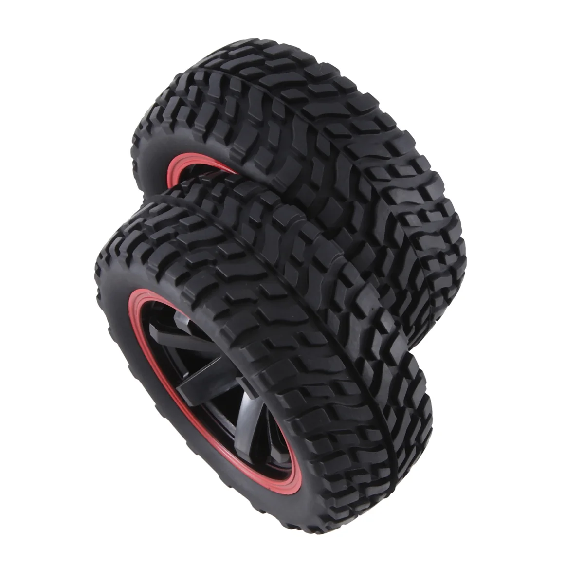 4 шт. 75 мм колесные шины для Wltoys 144001 144010 124007 124019 Tamiya TT02B HSP 1/10 1/12 1/14 Радиоуправляемый