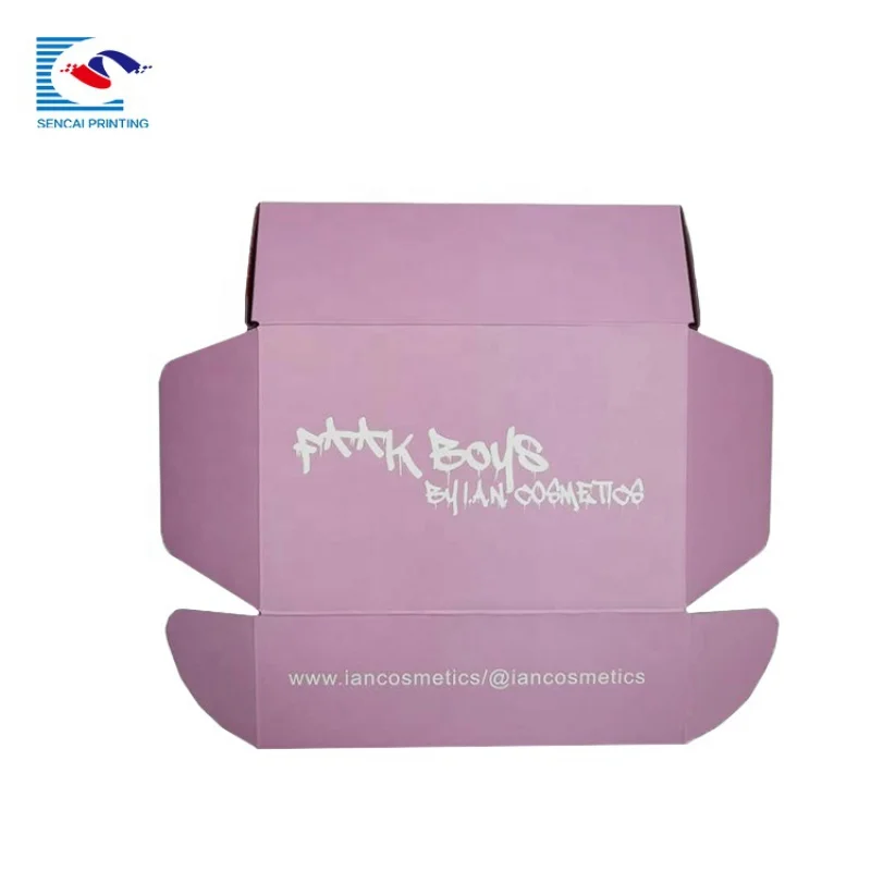 

Paper Packaging Box Custom Logo For Shipping Cosmetic Items