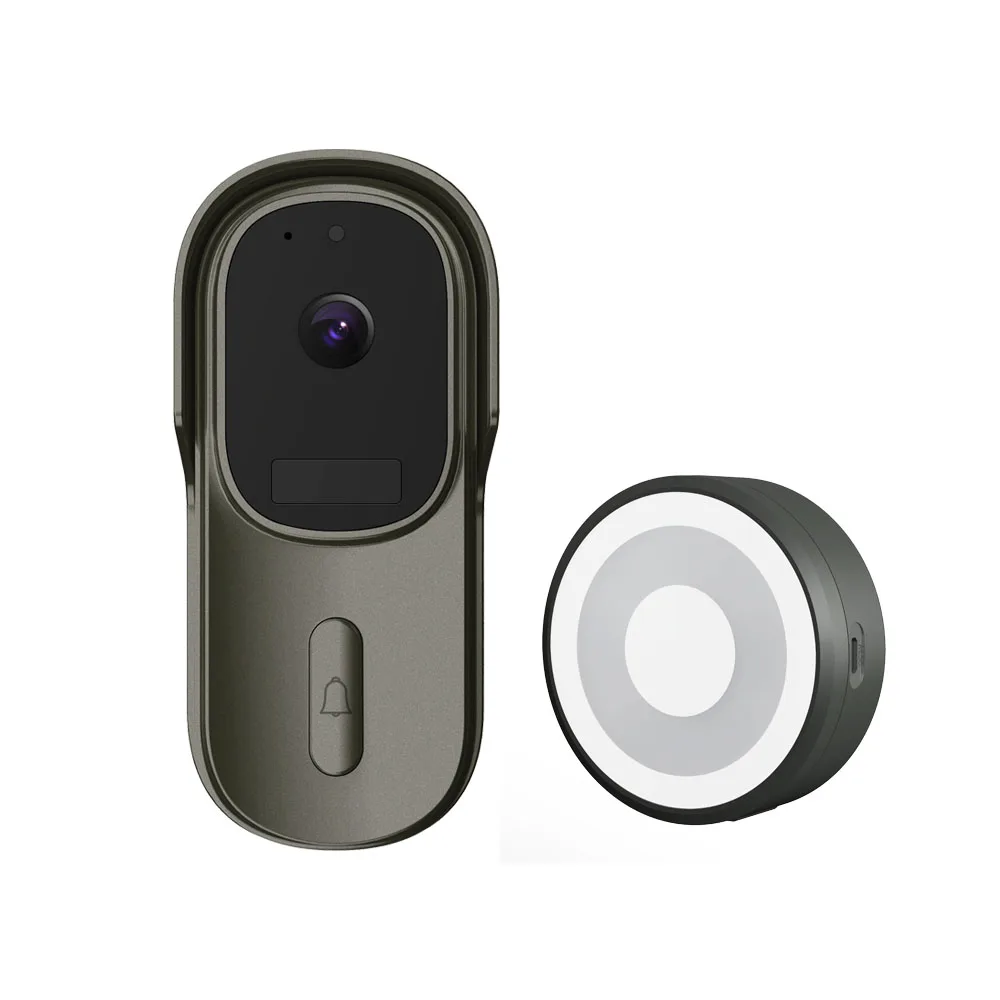 

REHENT Smart Life 1080P WiFi Intercom Door Bell IP65 Outdoor Wired Video Doorbell IP65 Camera Wireless Alexa Tuya Doorbell Chime