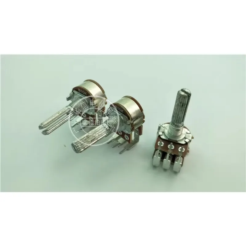 10 шт. 148 тип двойной внутренний гибкий потенциометр B10K стержень цветка 25 мм 30 с