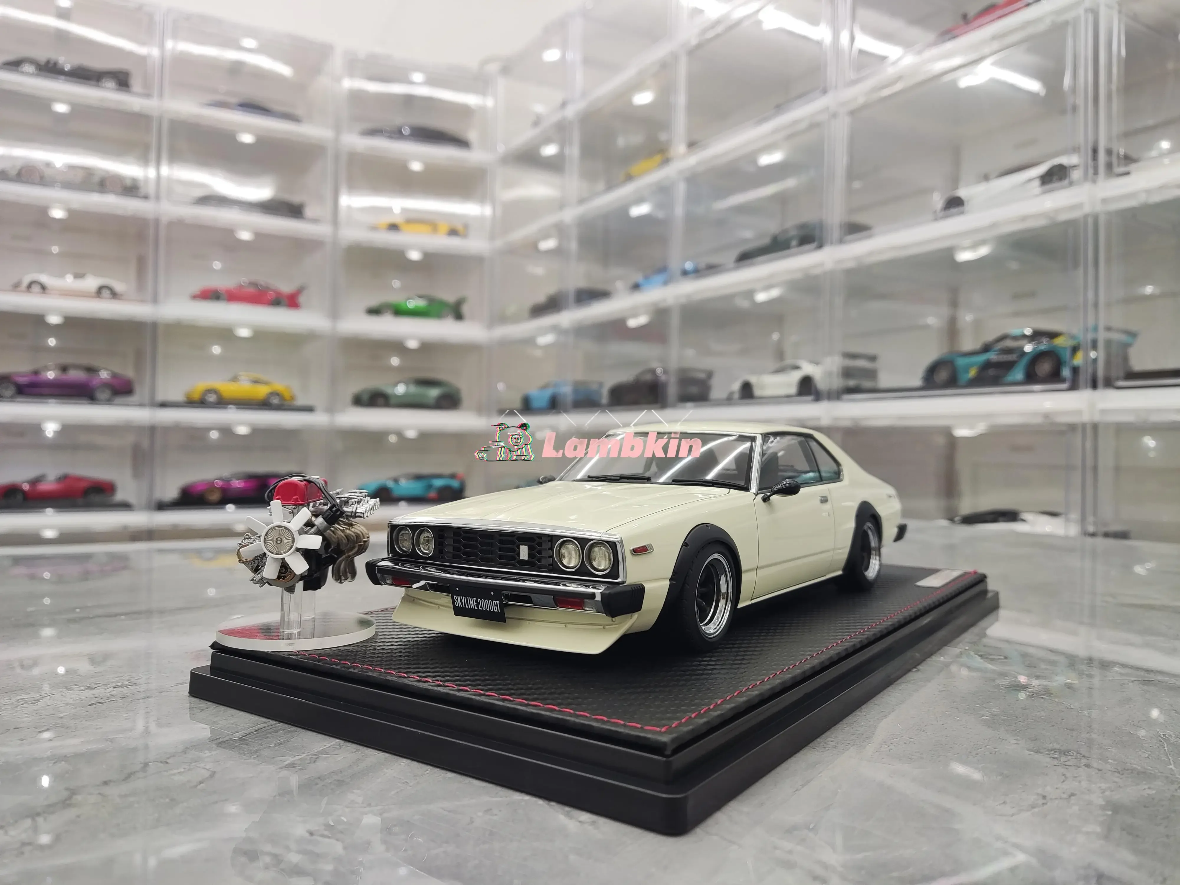 IG 1/18 для Skyline 2000 GTES C210 искусственная Фотогалерея с двигателем