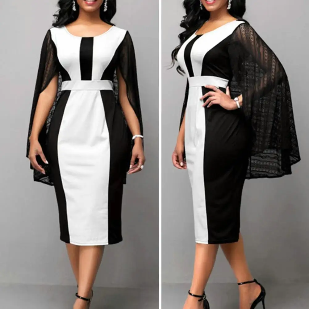 

Summer Dress Women Pattern Print Sundress Sleeveless Hollow Out O Neck Slim 2022 New Fashion Big Hem Black Long Dress Vestidos
