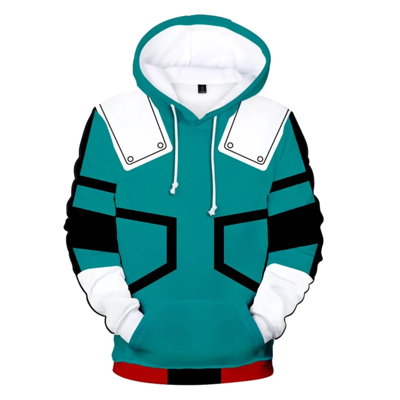 Костюм для косплея мальчиков Midoriya Izuku толстовка штаны аниме мой герой Академия