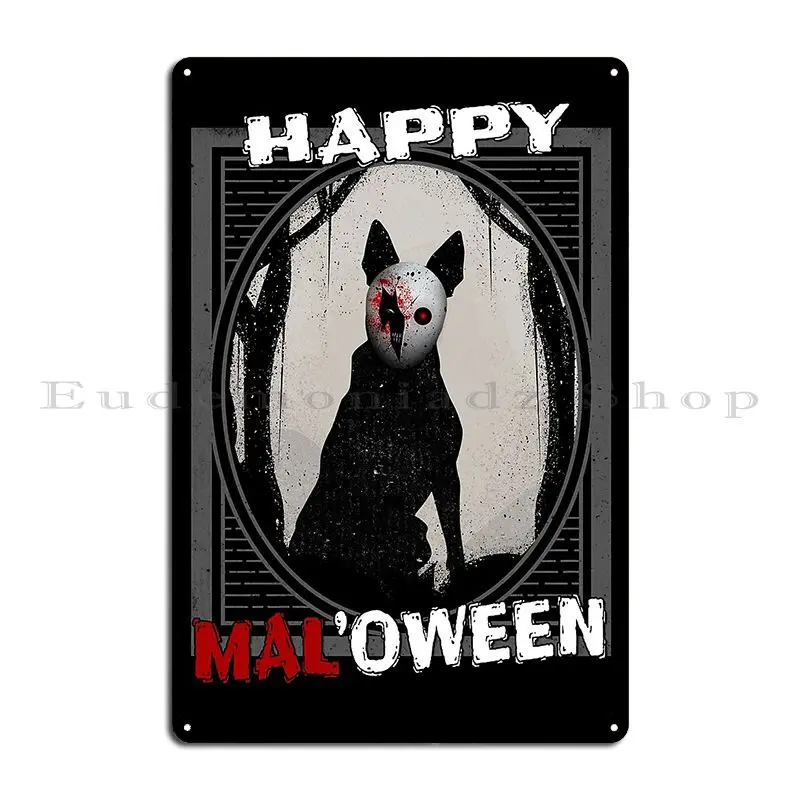 Веселая малерианская Футболка Happy Mal Oween веселая железная металлическая
