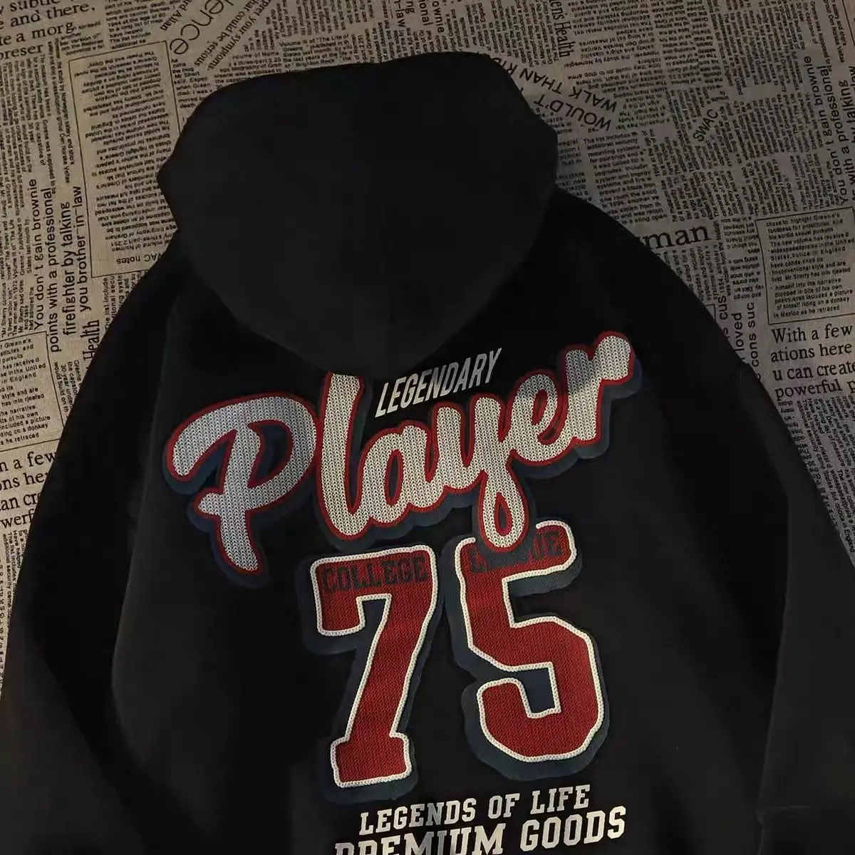 

American Style High Street Street Digital Printing Hooded Sweatshirts Men and Women Couples Autumn and Winter Y2k Hoodies Coat