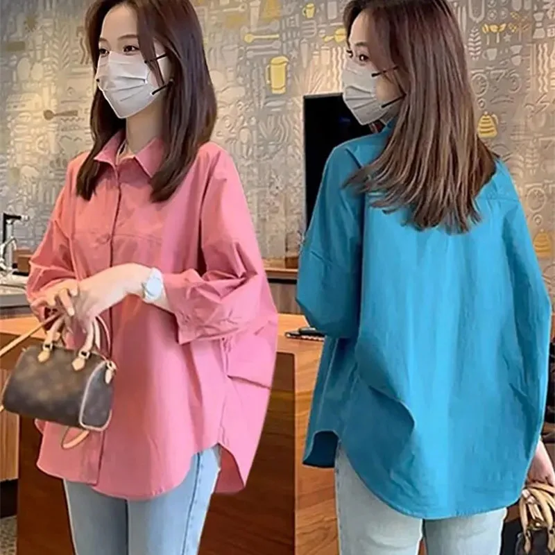 Весенне-осеннее женское пальто с длинными рукавами женская модная свободная