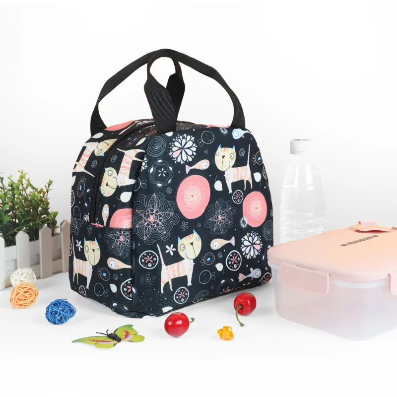

Aluminum Foil Women Kids Thermal Insulation Lunch Bag tote bags cooler picnic food lunch box bag