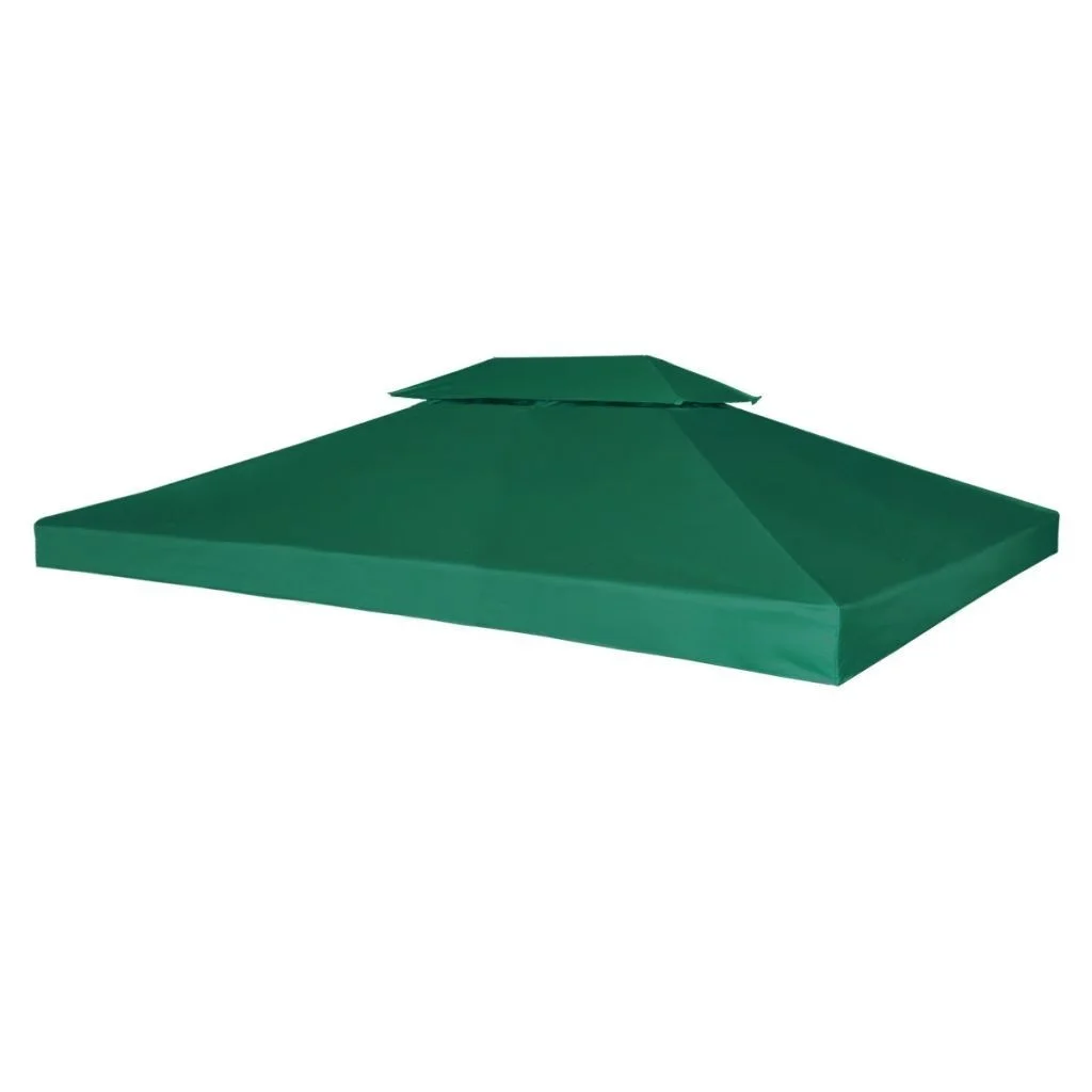 

Gazebo Cover Canopy Replacement 9.14 oz/yd² Green 10'x13'