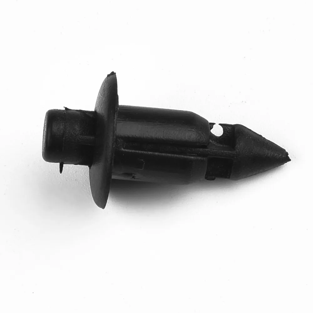 

20pcs 6mm Hole Universal Black Plastic Car Rivet Bike Fairing Trim Clips For Honda For Suzuki Panel Fastener Clips