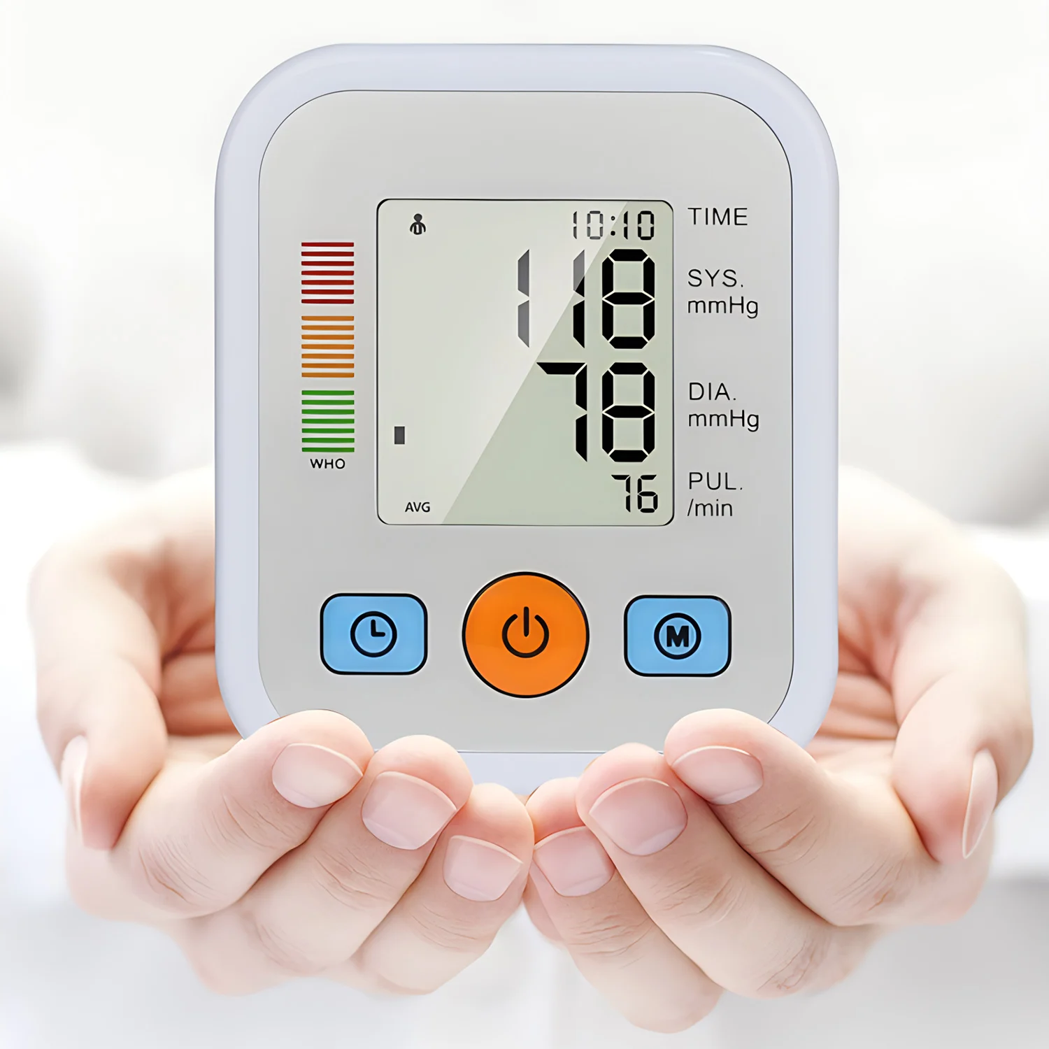 Цифровой верхний телефон сфигмоманометр тонометр тенсиометр пульсометр монитор