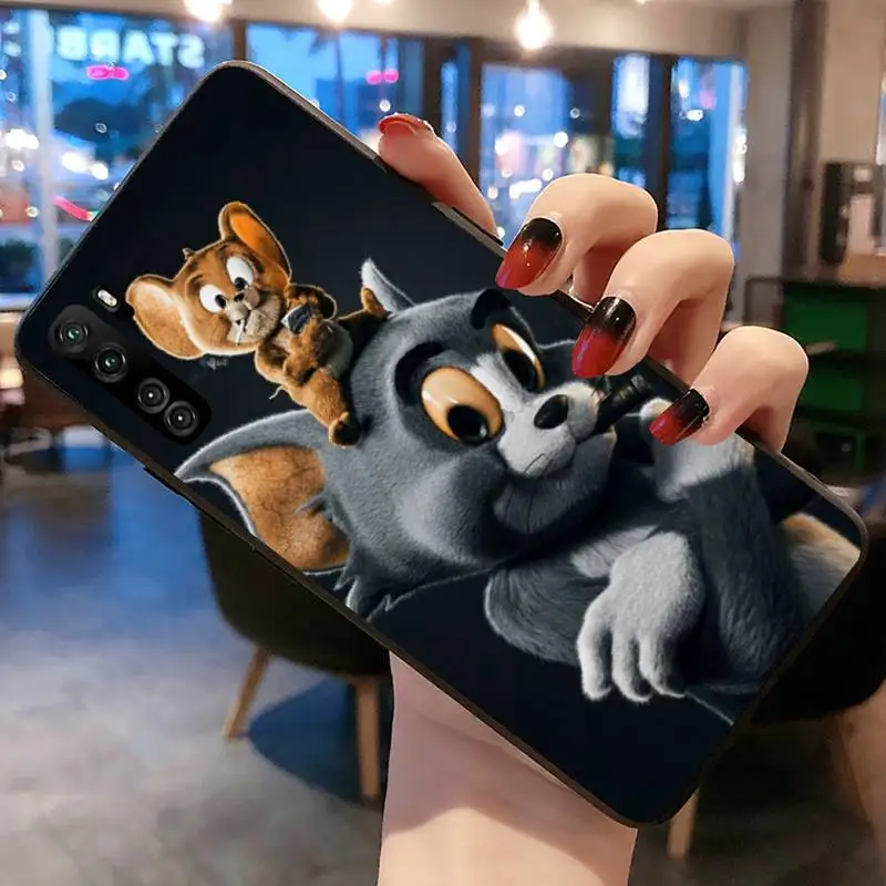 Милый чехол для телефона tom and jerry Huawei P20 P30 P40 lite E Pro Mate 40 30 20 P Smart 2020 |
