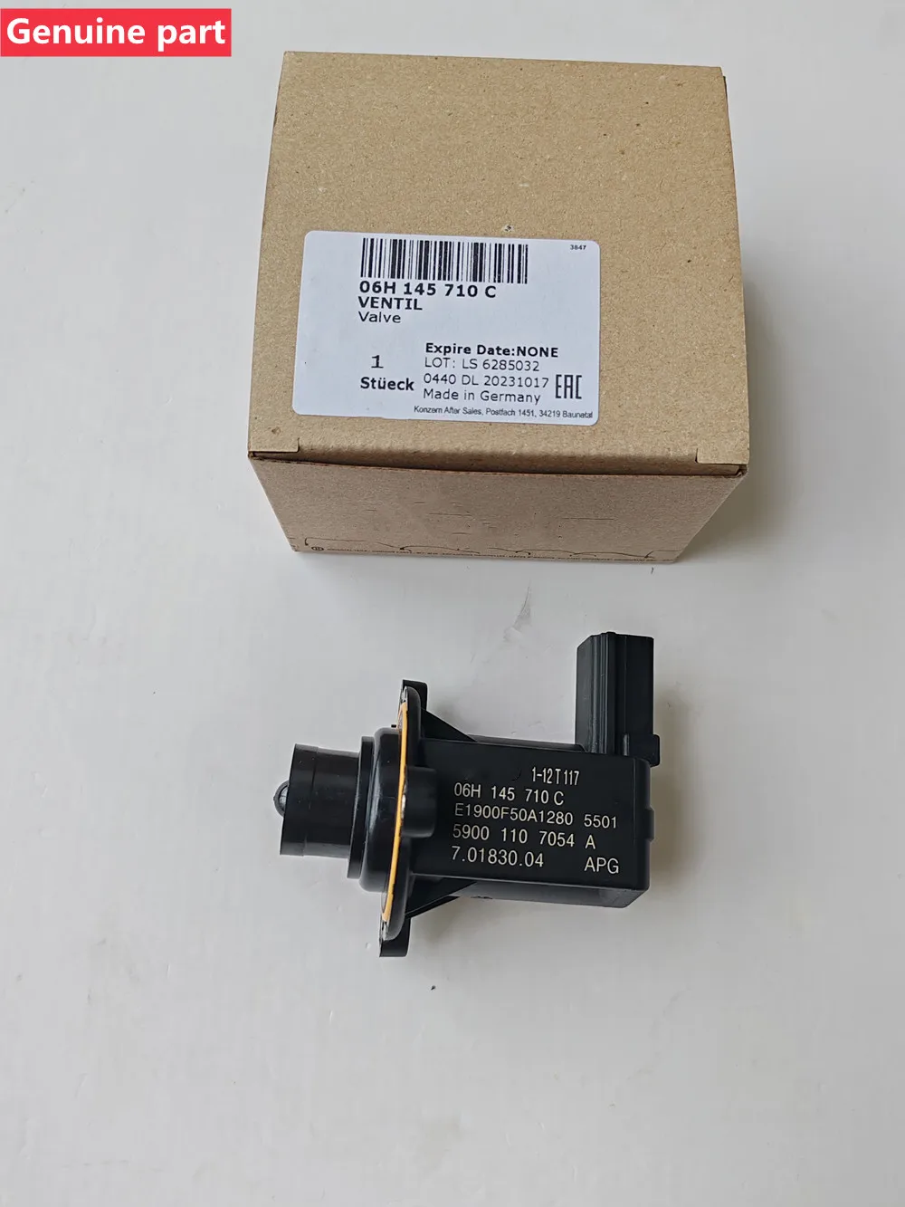 

Оригинальный переключающий клапан с турбонаддувом OEM 06H 145710 J 06H 145710 C Для Audi A3 A4 TT A5 A6 Q3 VW Golf MK5 MK7 TSFI Scirocco Skoda