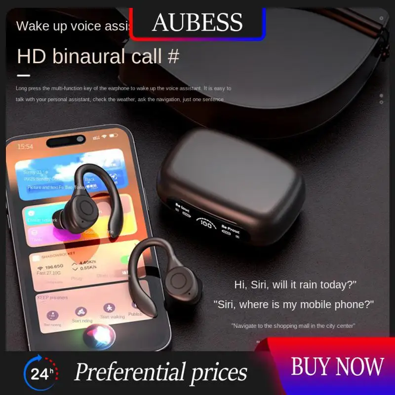 

New Ear Hanging Type Earphone High Definition Call Sound Quality Y7 Wireless Headset Ergonomic Design Comfortable Headset