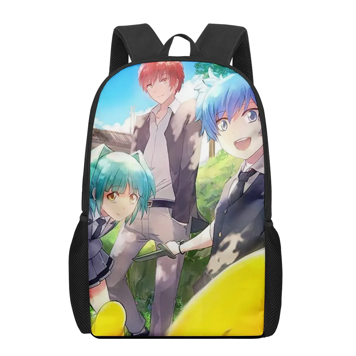 Assassination Classroom 3D Print Book Bags Back to School Bag Set for Boys Girls Kids Backpack Stylish Elementary Children Backp