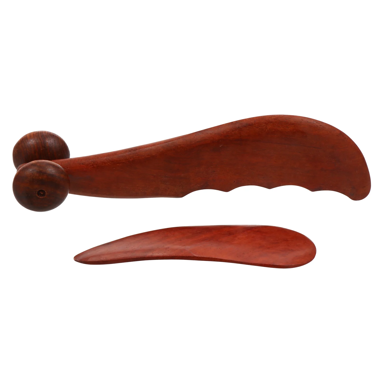 

2 Pcs Environmentally Friendly Fragrant Wood Scraping Boards for Whole Body And Face Boards (Assorted Color)