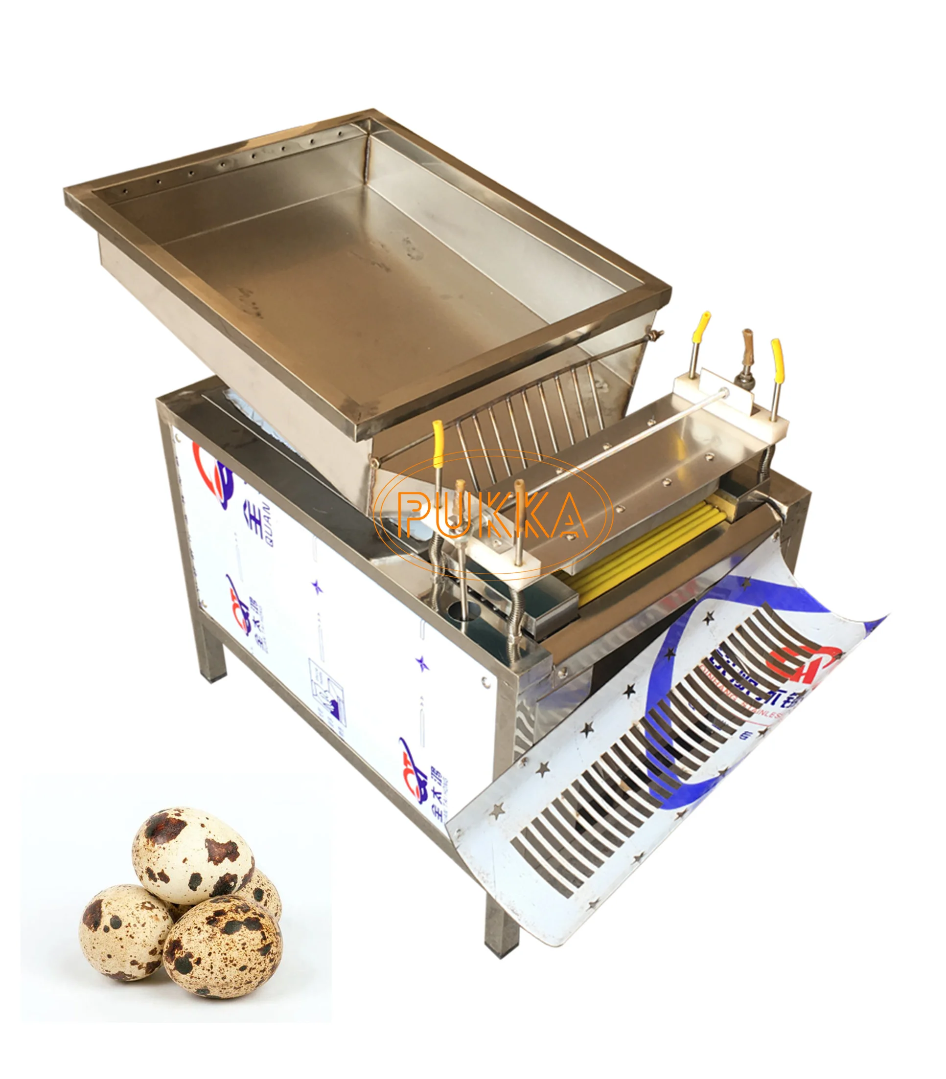 

Multifunctional automatic quail egg shelling /peeler /breaking machine Quail Egg Skin shell peeling Removing machine