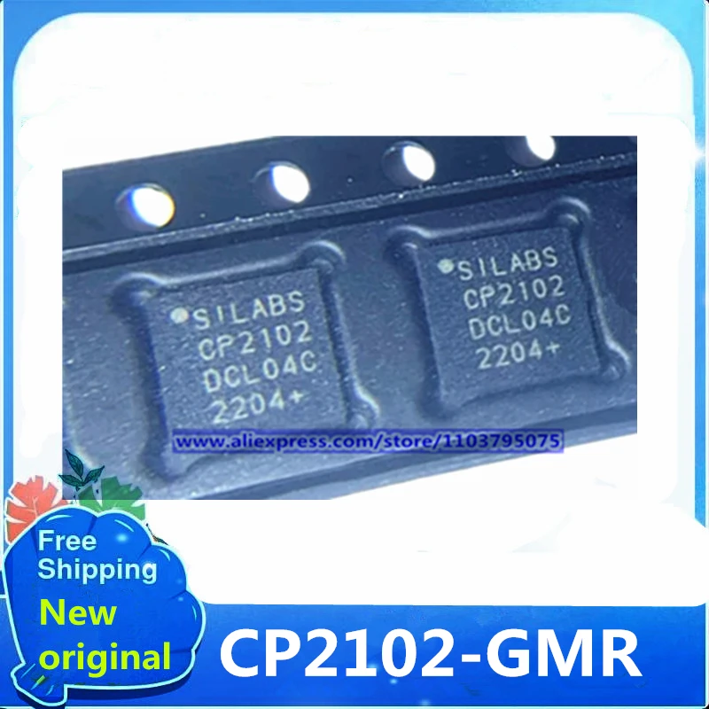 

10 шт./лот, 100% новый оригинальный CP2102 CP2102-GM CP2102-GMR QFN28, точечные продажи