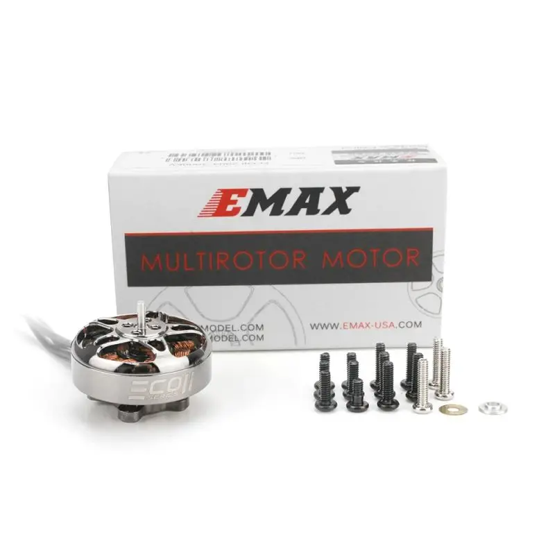 2/4 шт. Emax Official ECO II Series 2004 кв бесщеточный двигатель 3 мм подшипниковый вал для