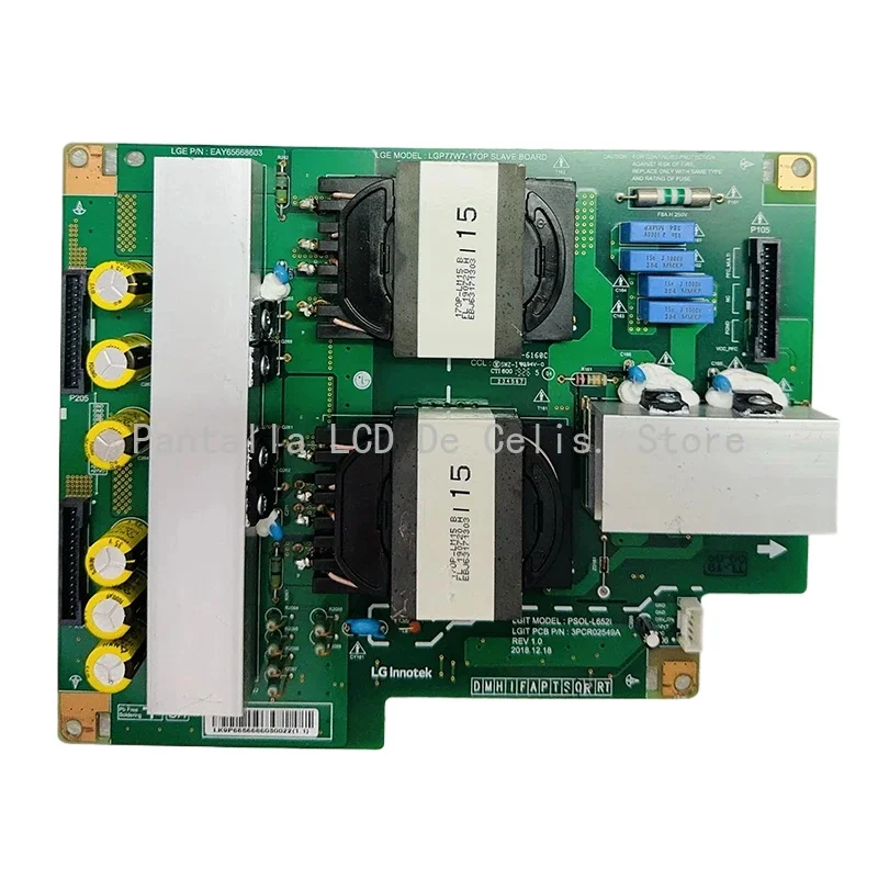 Оригинальная плата питания для телевизора LG EAY 65668603 PSOL-L652I 3PCR02549A LGP77W7-17OP Блок