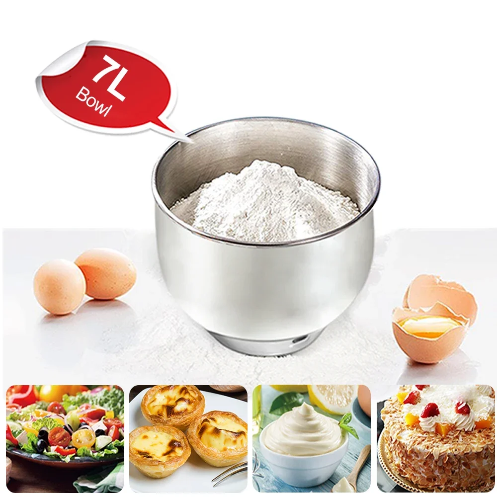 Заводской запас мощный многофункциональный кухонный комбайн 7 л