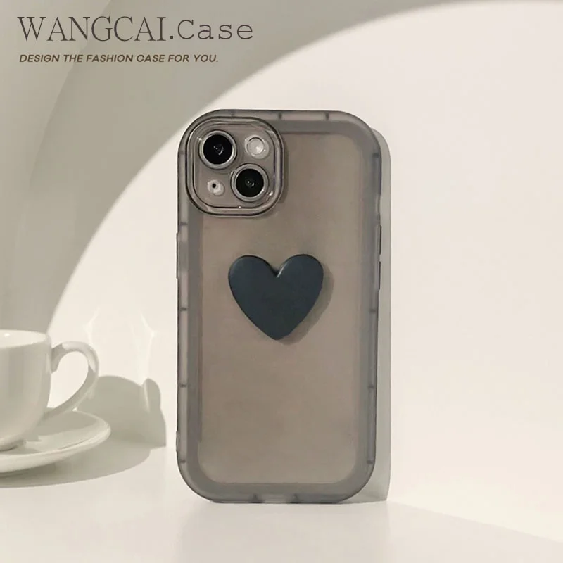 

For Huawei Mate 50 40 30 20 Pro 40E Nova 7i 7 8 Pro SE 6 5 Pro Case Loving Love Heart Colorful Plain Solid Color Soft Cover