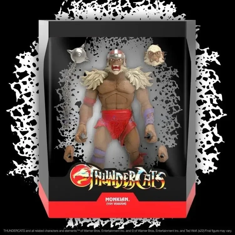 Фото В наличии Super7 Thunderbolt Cat Wave 6 Tcw6 Lion Cat Demon King Leopard Female Monkian в ретро-стиле, подарок на день рождения, аниме-серия №5
