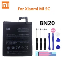 100  Orginal Xiao BN20 2810mAh Battery For Xiaomi Mi5C M5C High Quality Phone Replacement Batteries