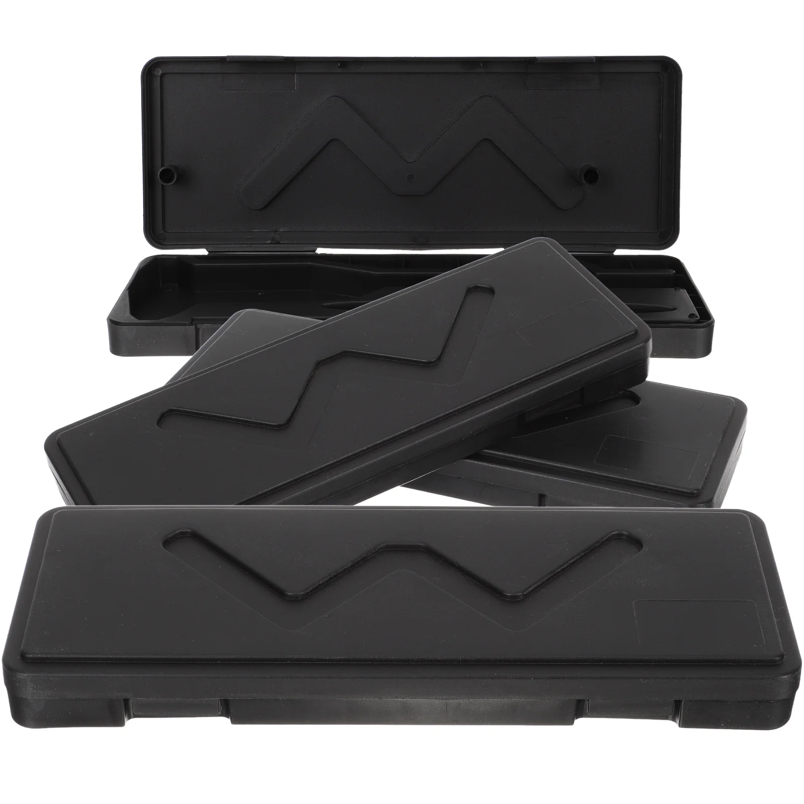 

4 Pcs Digital Calipers Vernier Box Simple Storage Case Packing Holder Tool Plastic Portable Travel