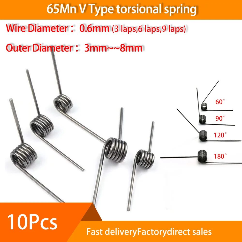 

Торсионные пружины Centrode 65Mn 0,6 мм