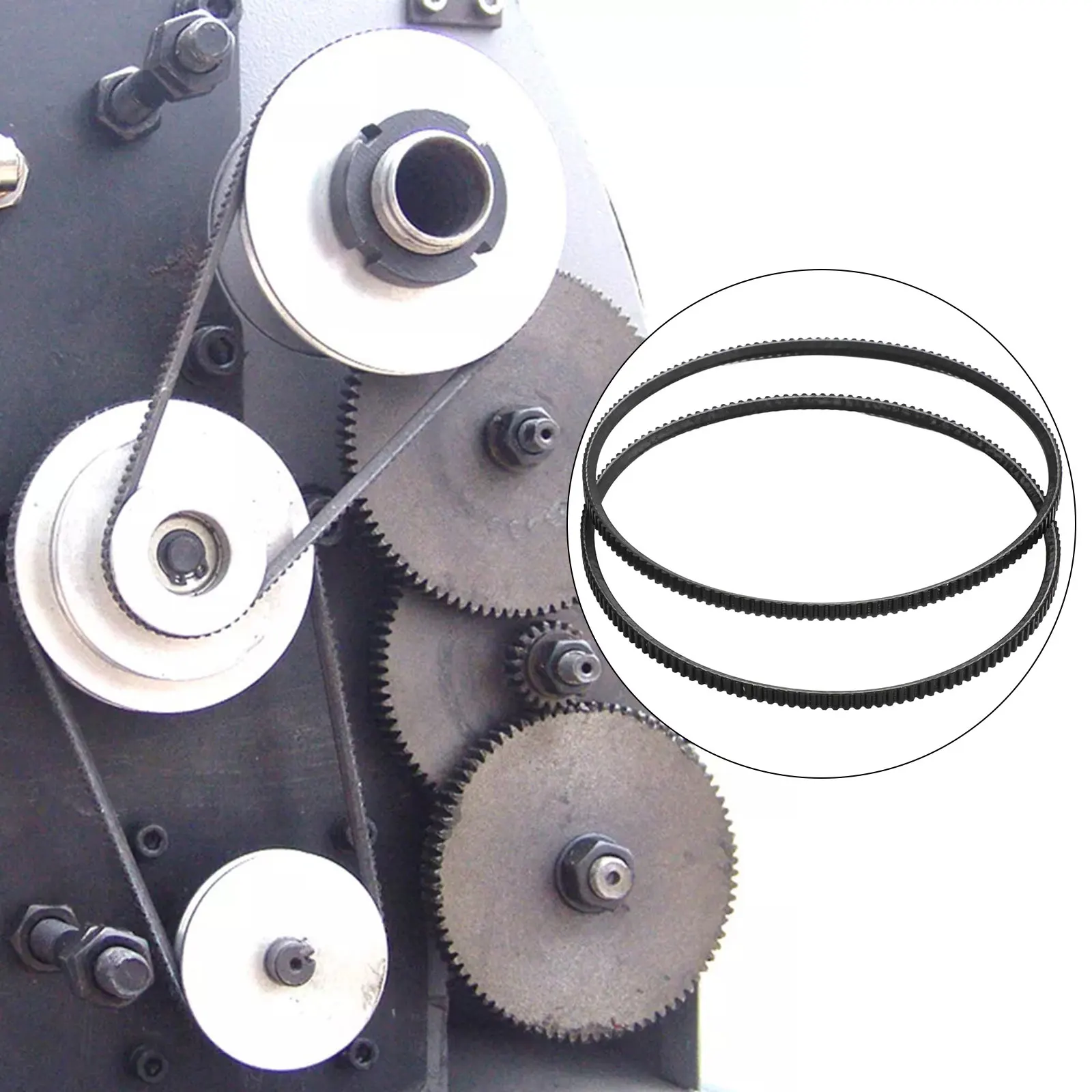 

2 шт. МОДЕЛЬ 5M375 и 5M387 ЛАЙСНЫЙ РЕМЕНЬ ДЛЯ МАШИНЫЙ БОЛЬШОЙ 21 мм МЕТАЛЛИЧЕСКАЯ МИНИ-НАШТА Для идеальной замены ремней токарного станка WM210V